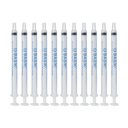 Basik 1cc  O-Ring  Syringes Sterile